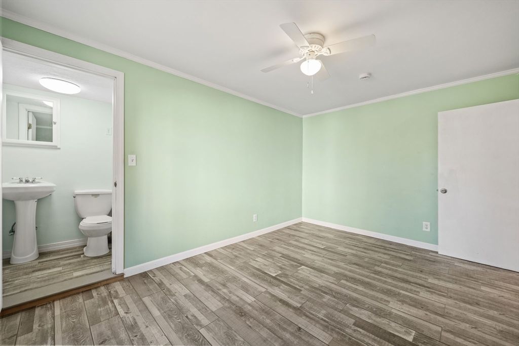 Bathroom, Empty room, Interior, Wood Texture Flooring