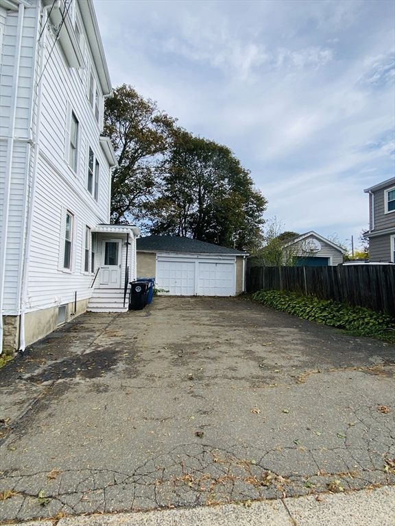 Backyard, Detached Garage, Exterior