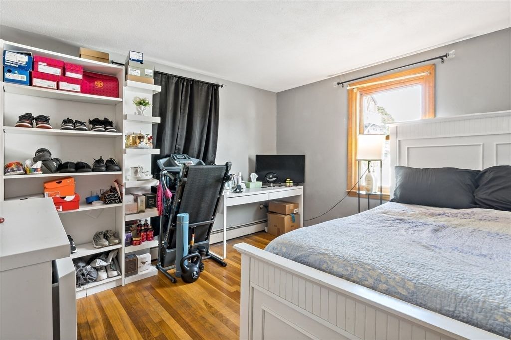 Bedroom, Home Office, Interior, Wood Texture Flooring