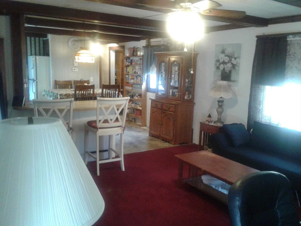 Dining room, Interior, Wooden Beams