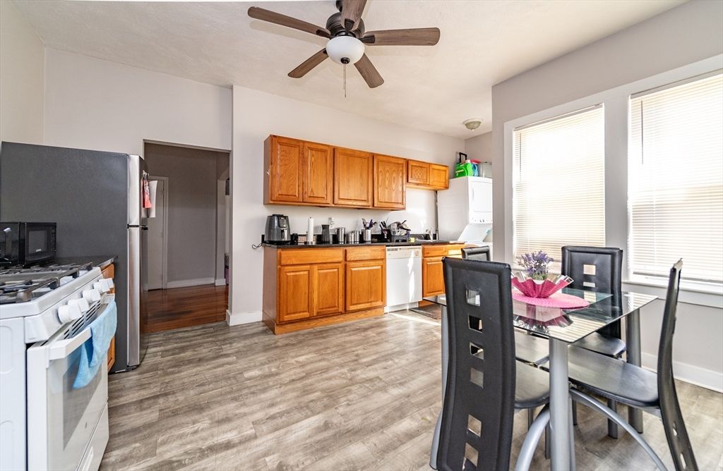 Dining room, Interior, Kitchen, Wood Texture Flooring