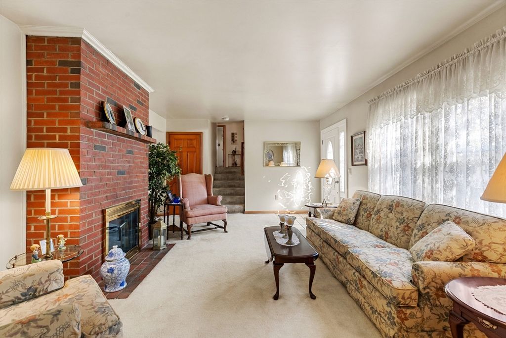 Fireplace, Interior, Living room, Stone Walls