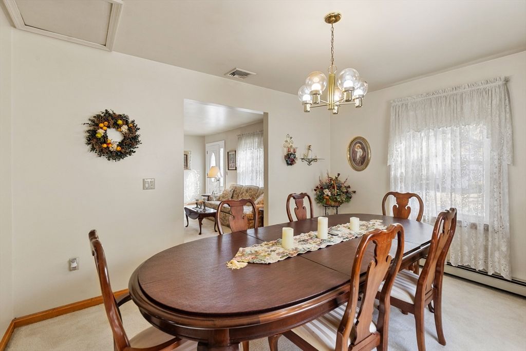 Chandelier, Dining room, Interior