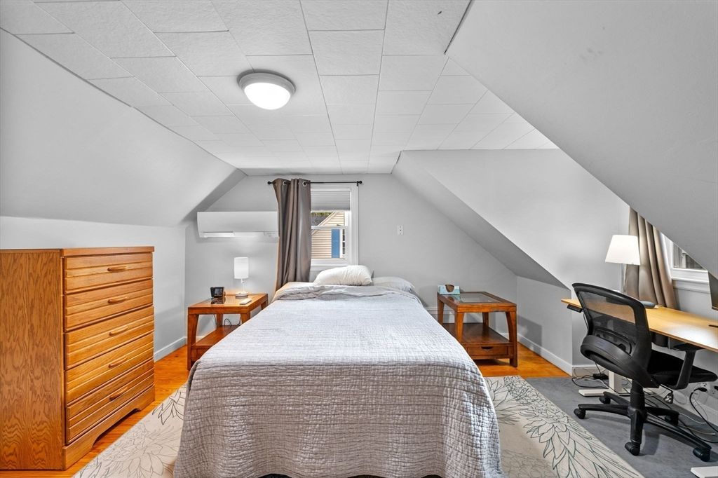 Bedroom, Home Office, Interior, Wood Texture Flooring