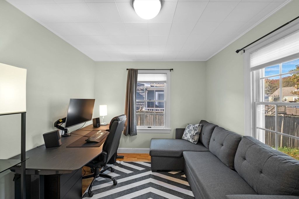 Home Office, Interior, Wood Texture Flooring