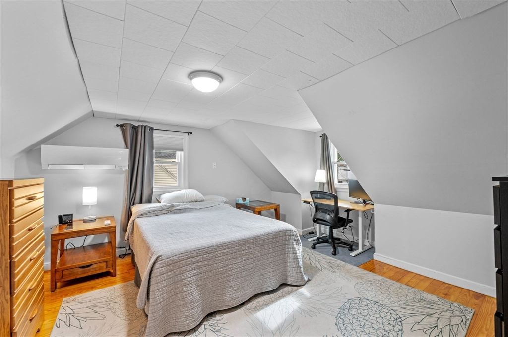 Bedroom, Home Office, Interior, Wood Texture Flooring