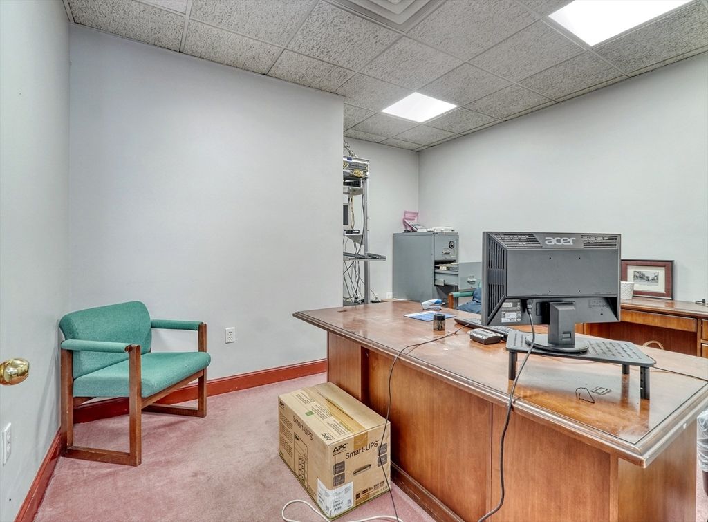 Home Office, Interior, Recessed Lighting