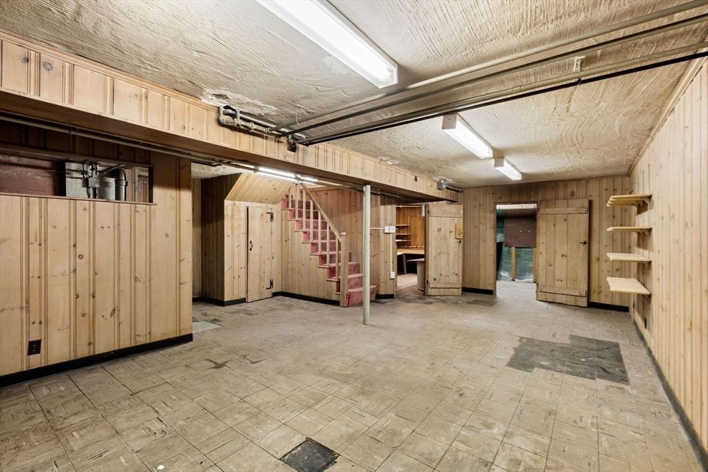 Interior, Wooden Walls