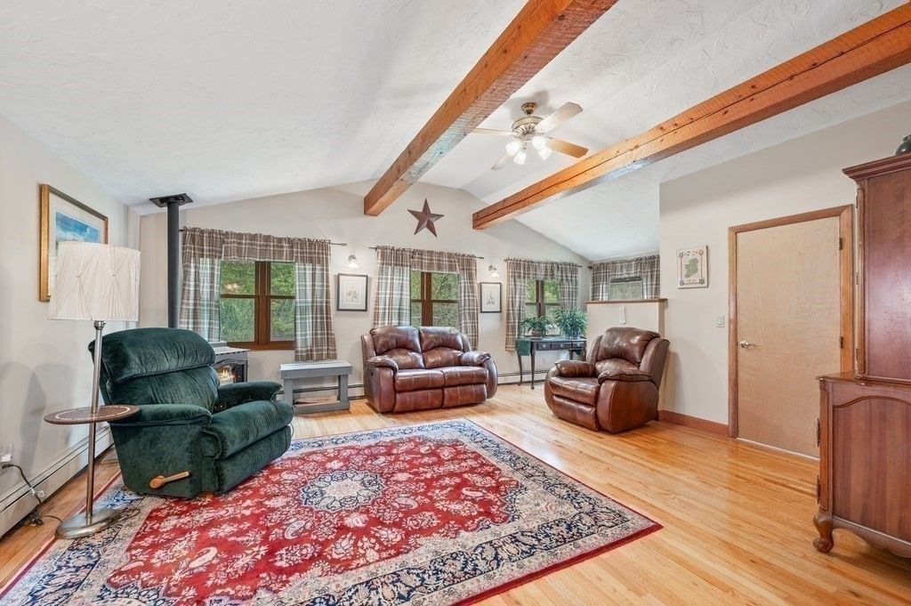 Interior, Living room, Wooden Beams, Wood Texture Flooring