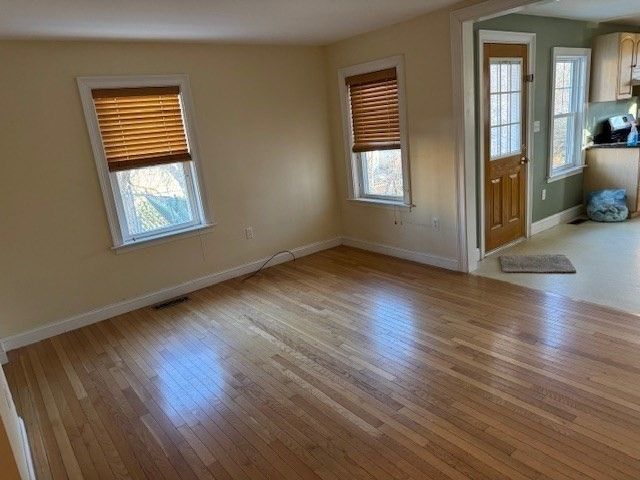Empty room, Interior, Wood Texture Flooring
