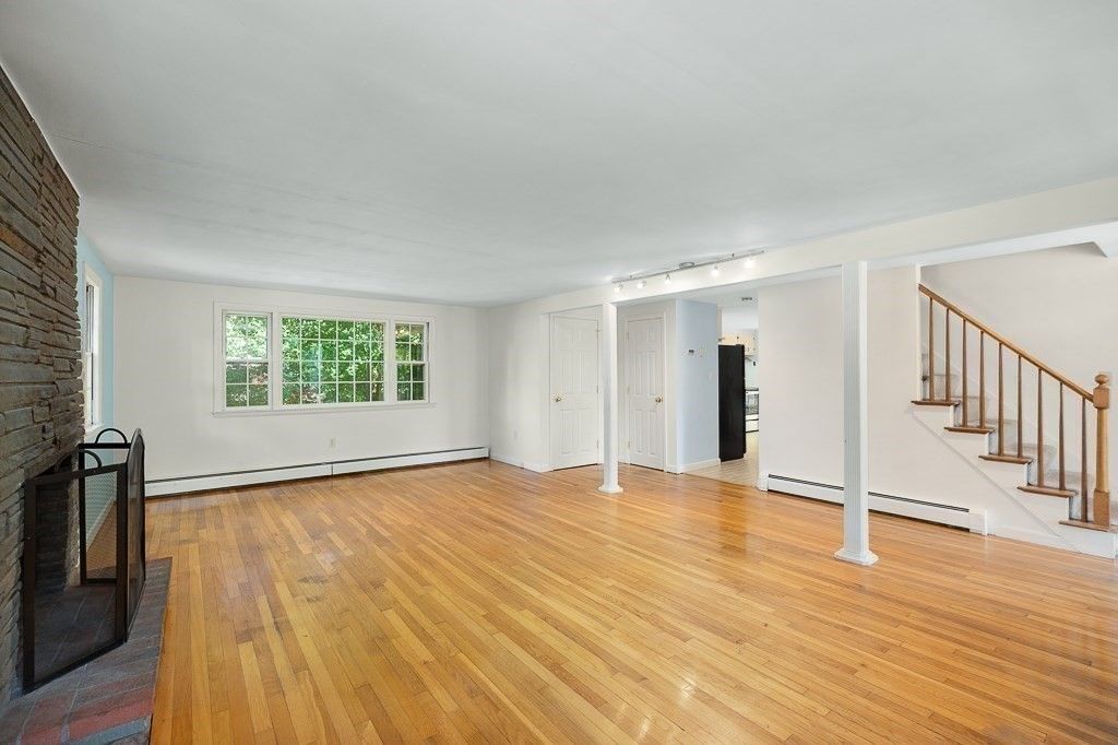 Empty room, Interior, Wood Texture Flooring