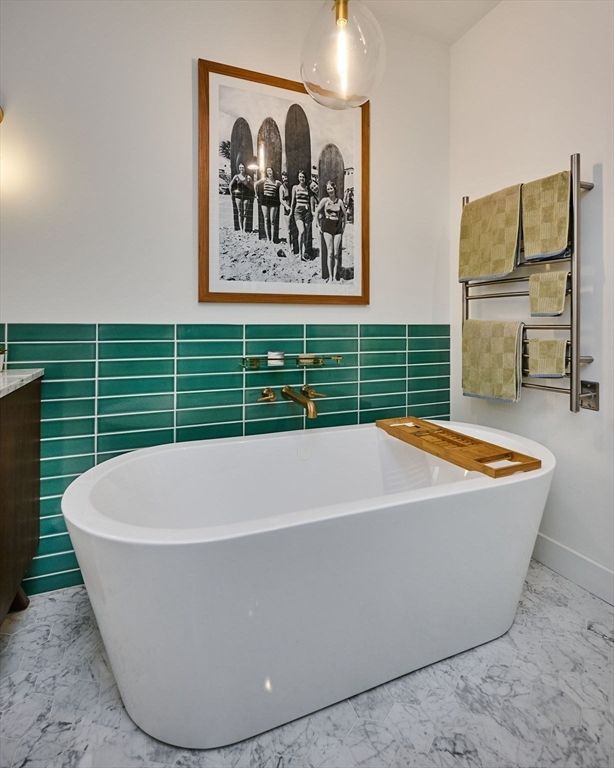 Bathroom, Free Standing Baths, Interior, Marble