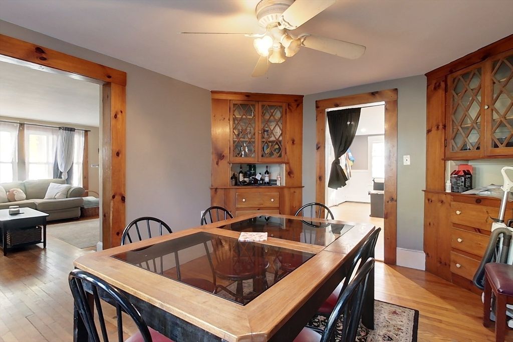 Dining room, Interior, Wood Texture Flooring