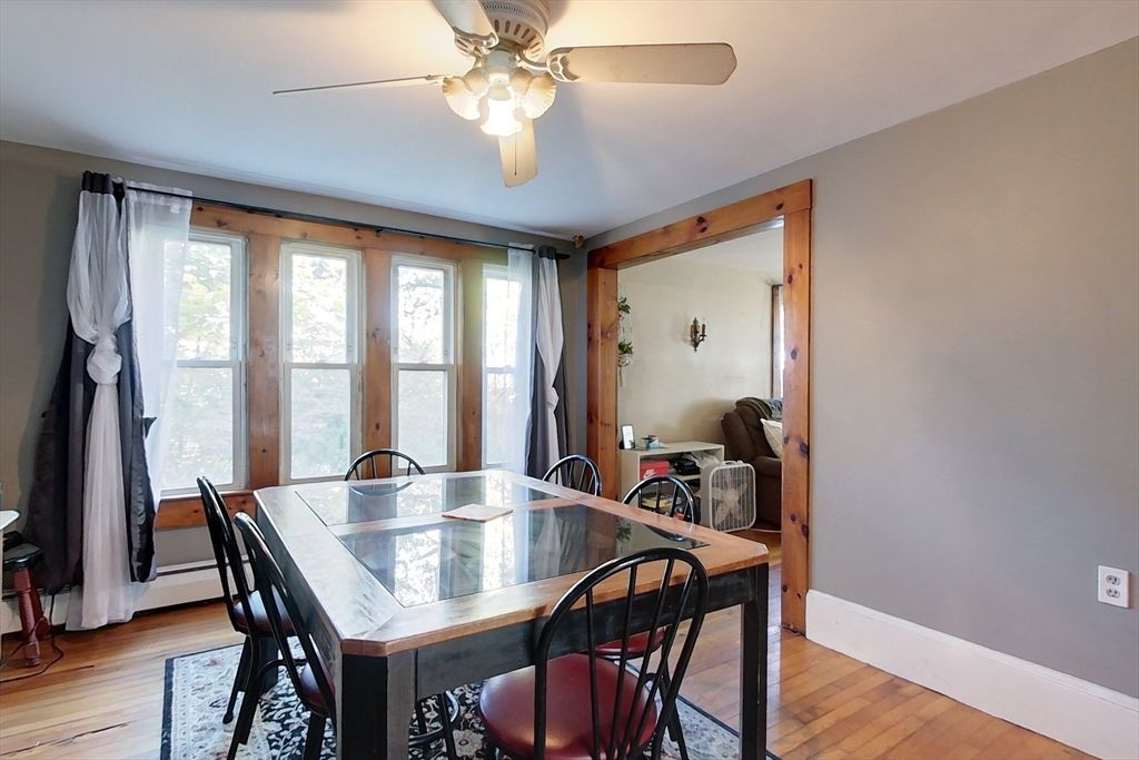 Dining room, Interior, Wood Texture Flooring