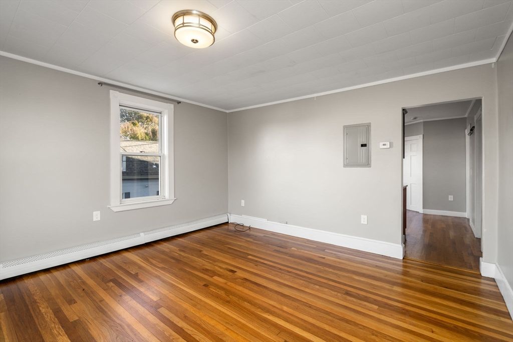 Empty room, Interior, Wood Texture Flooring