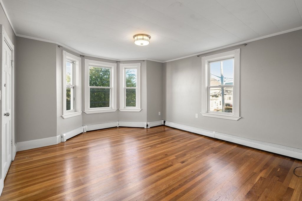 Empty room, Interior, Wood Texture Flooring
