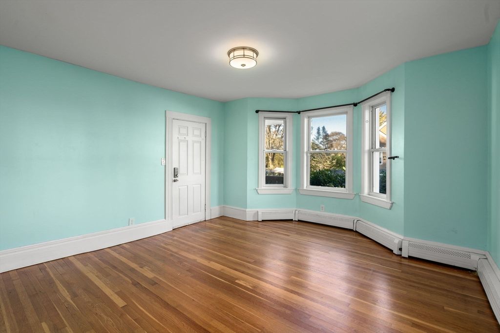 Empty room, Interior, Wood Texture Flooring