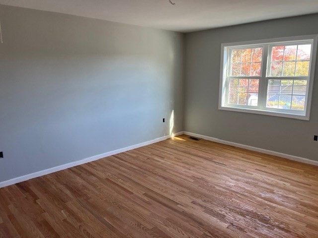 Empty room, Interior, Wood Texture Flooring