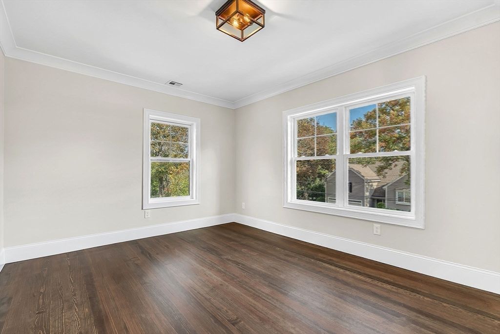 Empty room, Interior, Wood Texture Flooring