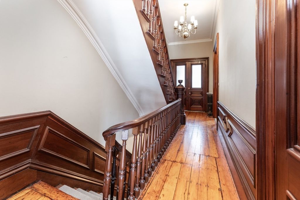 Chandelier, Interior, Wood Texture Flooring