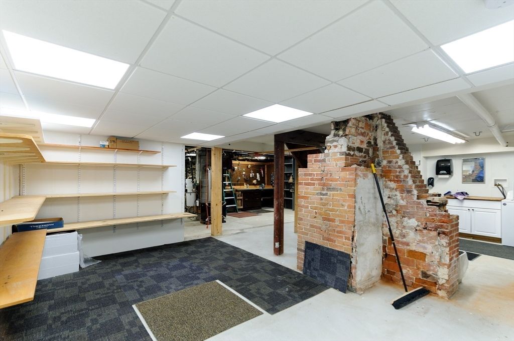 Interior, Recessed Lighting, Stone Walls