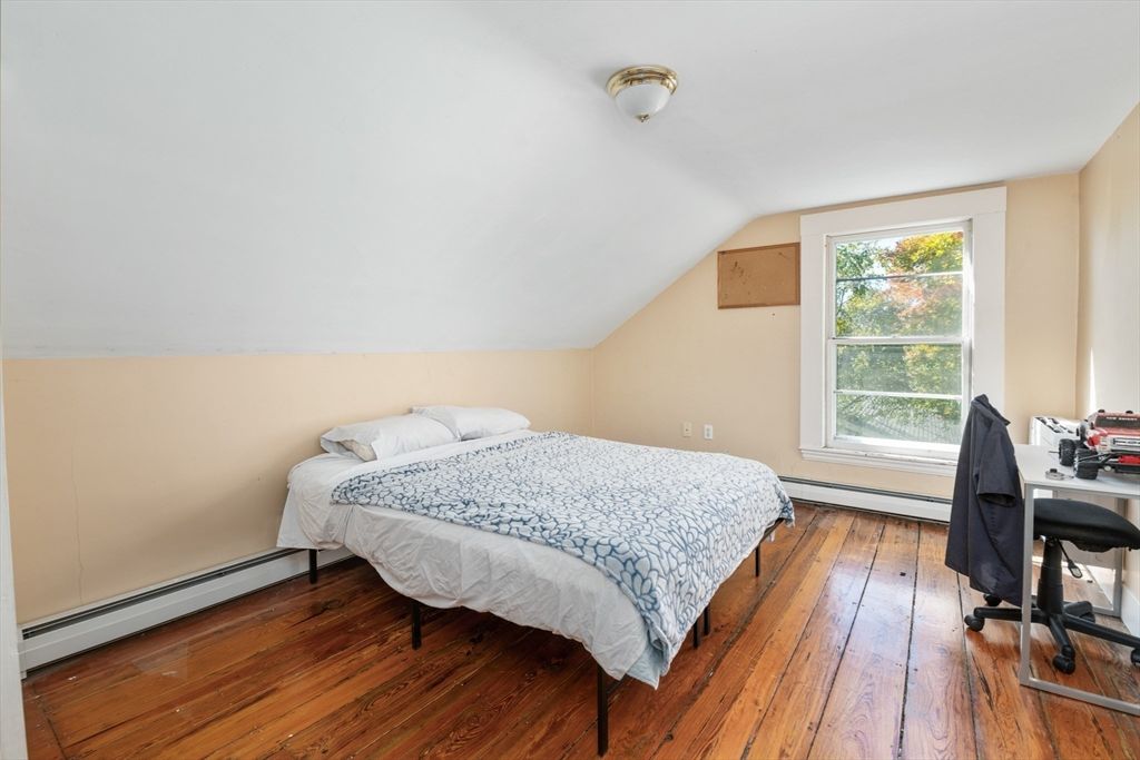 Bedroom, Home Office, Interior, Wood Texture Flooring