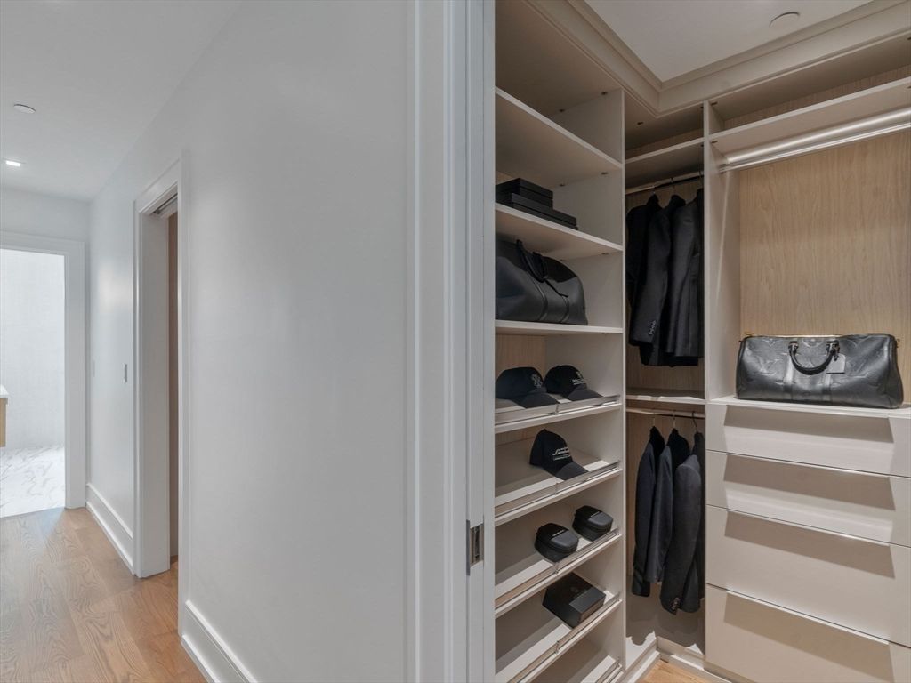 Interior, Recessed Lighting, Walk-in Closets, Wood Texture Flooring