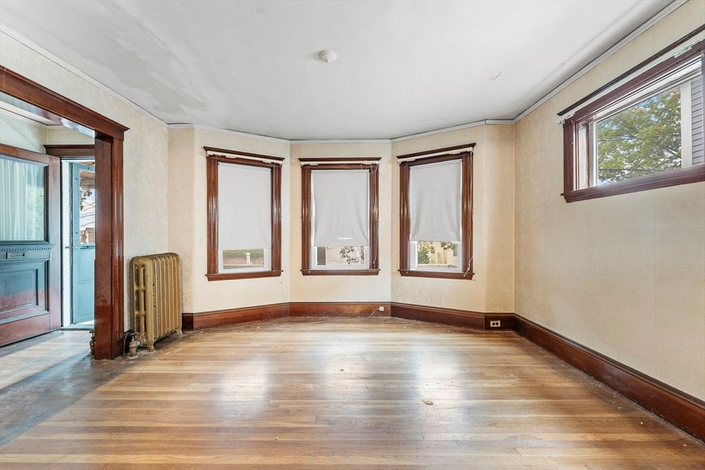 Empty room, Interior, Wood Texture Flooring