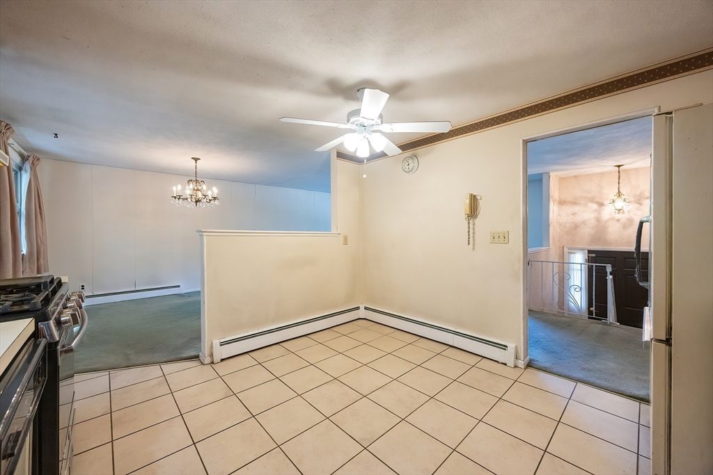 Chandelier, Empty room, Interior