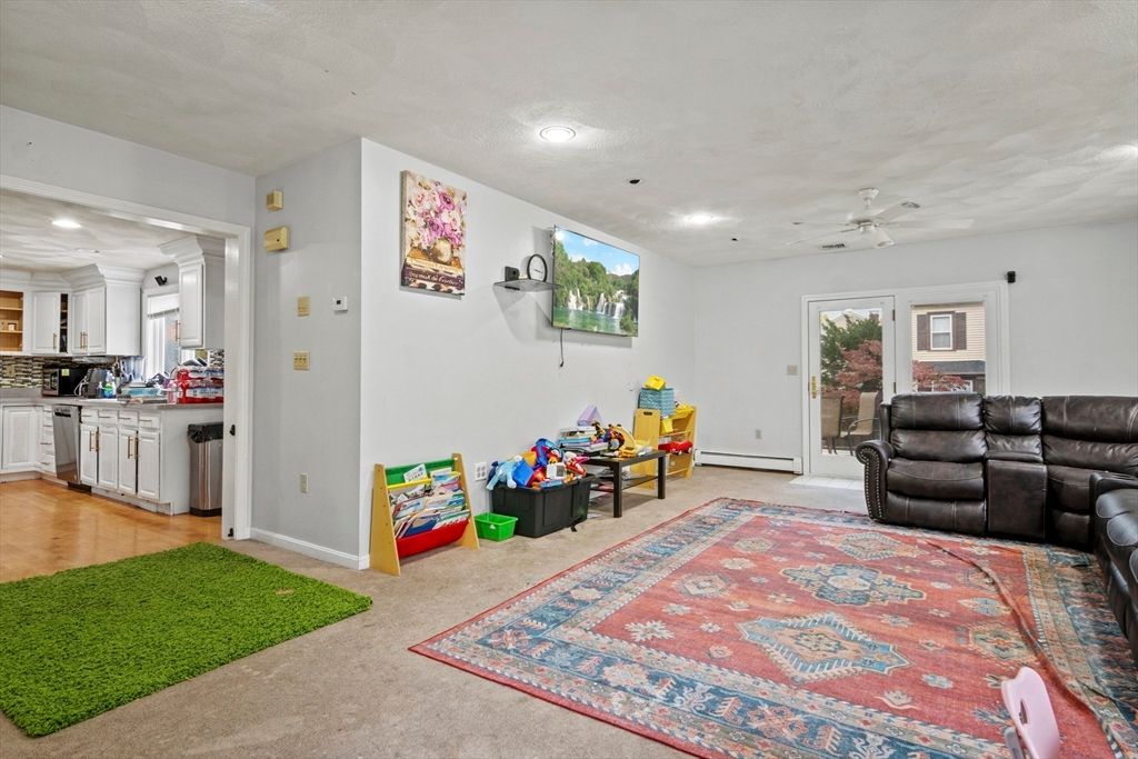 Interior, Kitchen, Living room, Recessed Lighting