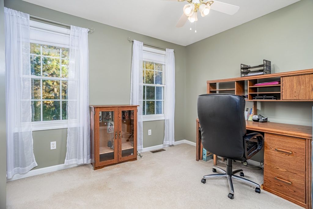 Home Office, Interior, Recessed Lighting