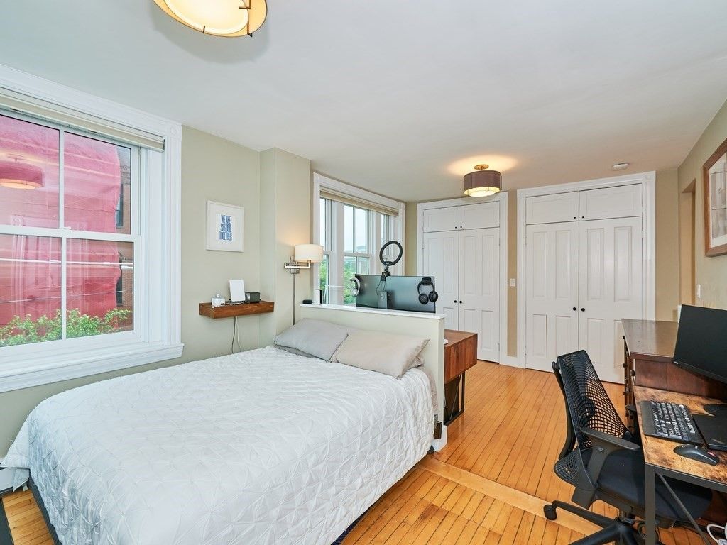 Bedroom, Home Office, Interior, Wood Texture Flooring