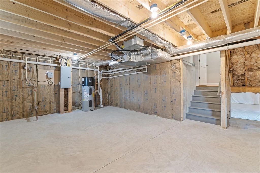 Interior, Stone Walls, Wooden Beams