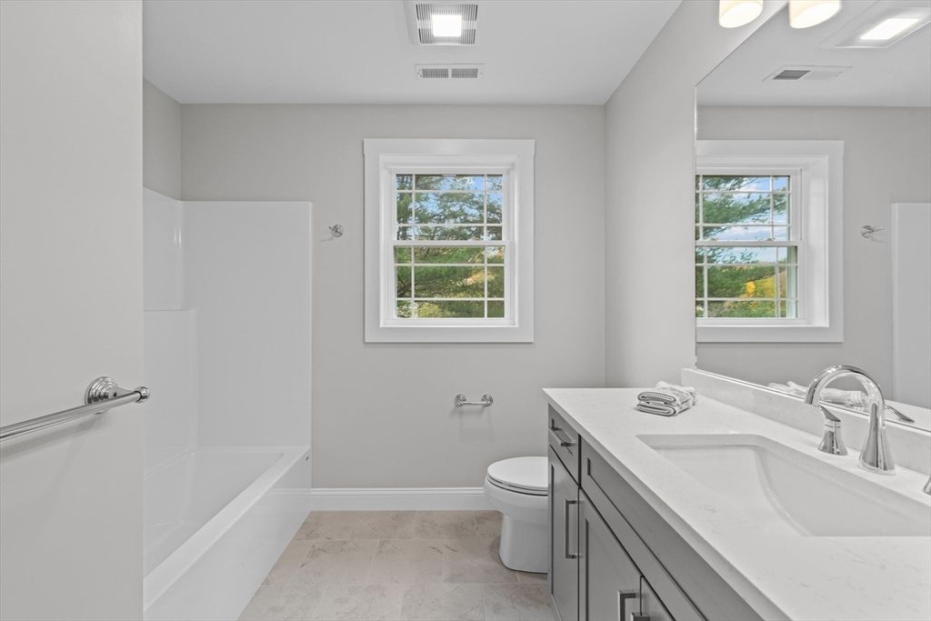 Bathroom, Dual Sink Vanities, Interior, Marble