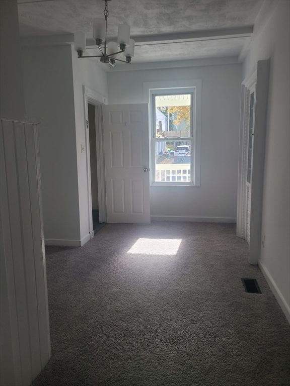 Chandelier, Empty room, Interior
