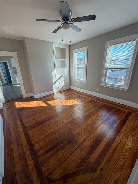 Empty room, Interior, Wood Texture Flooring
