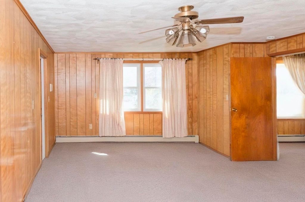 Empty room, Interior, Wooden Walls