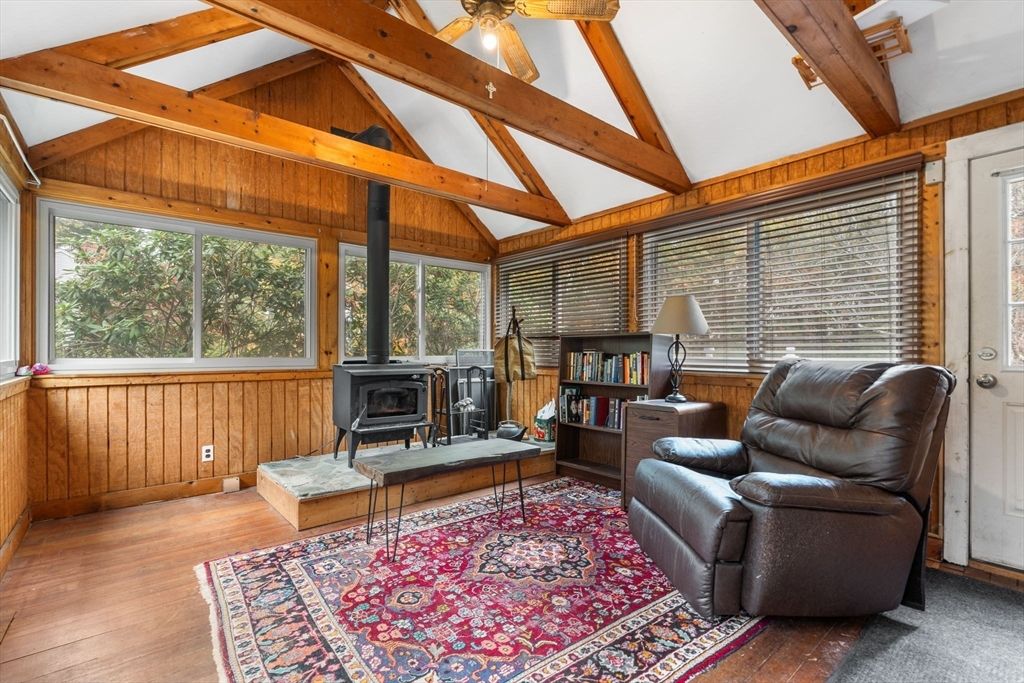 Fireplace, Interior, Wooden Beams, Wood Texture Flooring