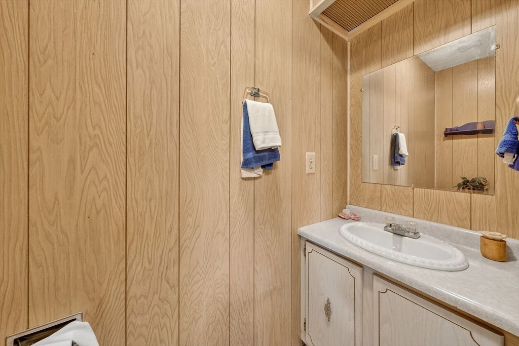 Bathroom, Interior, Wooden Walls