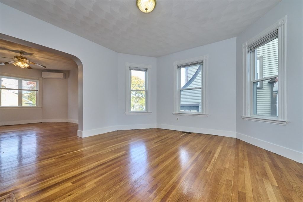 Empty room, Interior, Wood Texture Flooring