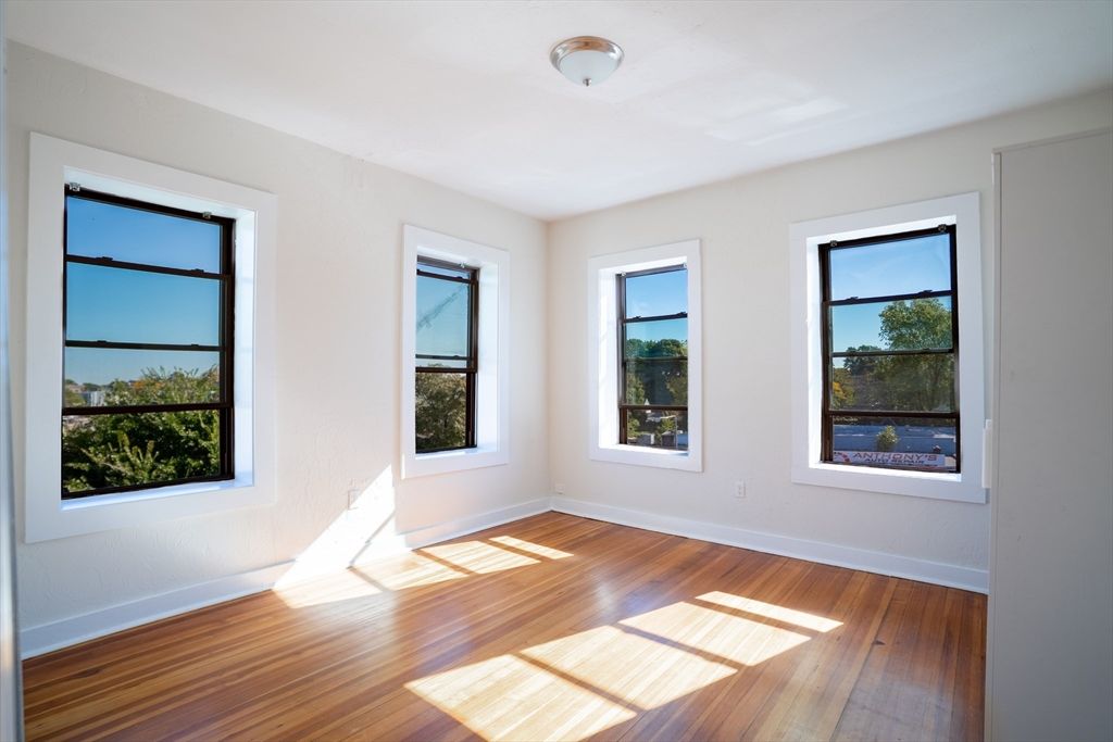 Empty room, Interior, Wood Texture Flooring