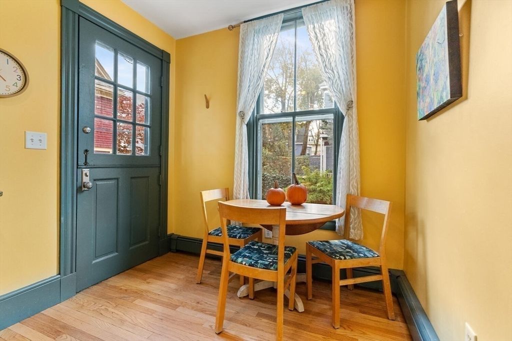 Dining room, Interior, Wood Texture Flooring