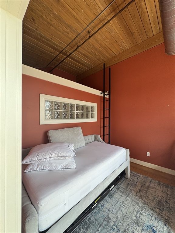 Bedroom, Interior, Wooden Ceilings