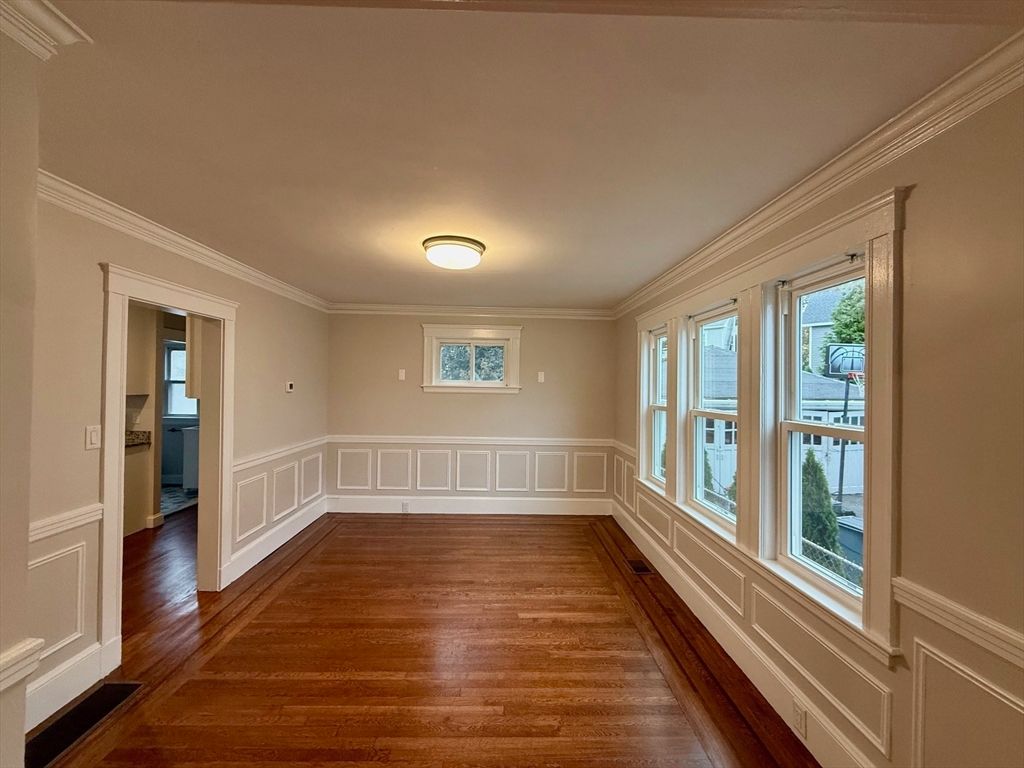 Empty room, Interior, Wood Texture Flooring
