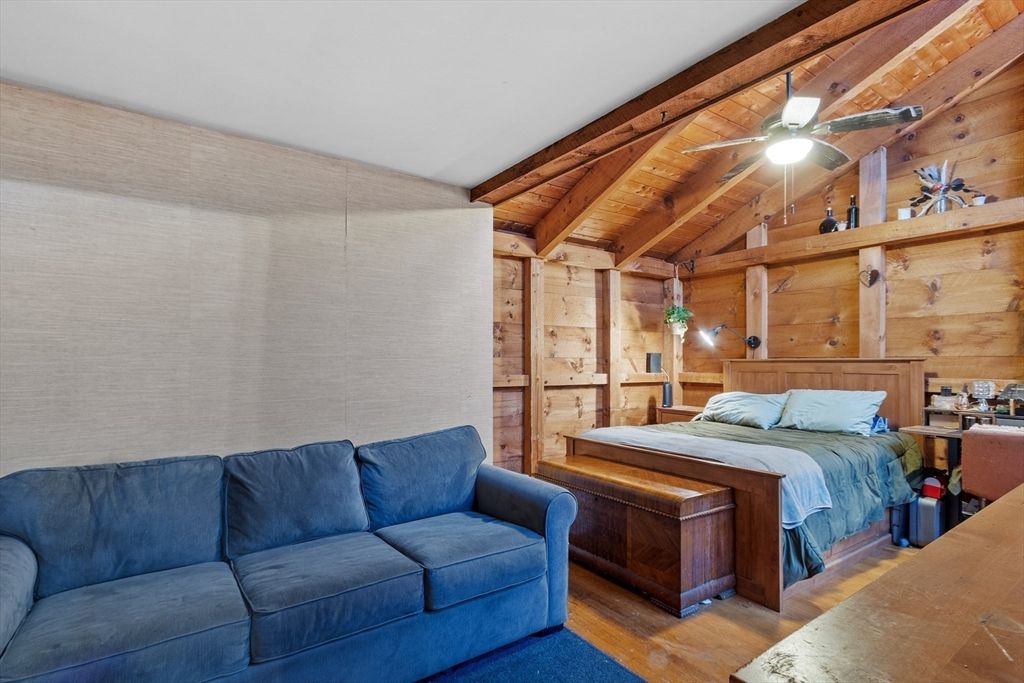 Bedroom, Interior, Wooden Beams, Wooden Ceilings, Wood Texture Flooring, Wooden Walls