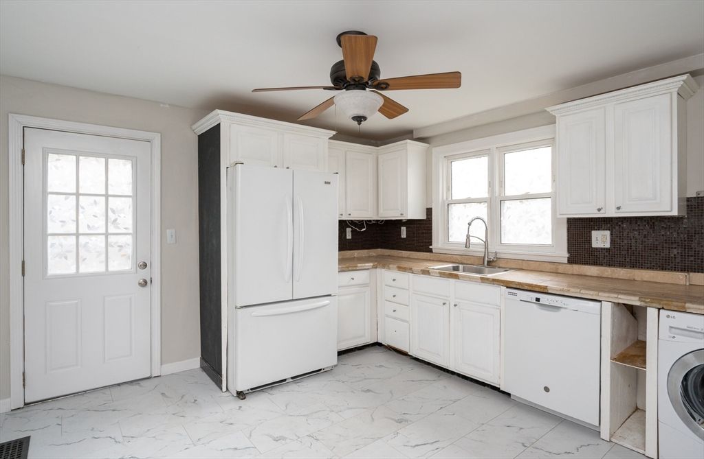 Interior, Kitchen, Marble, Washer