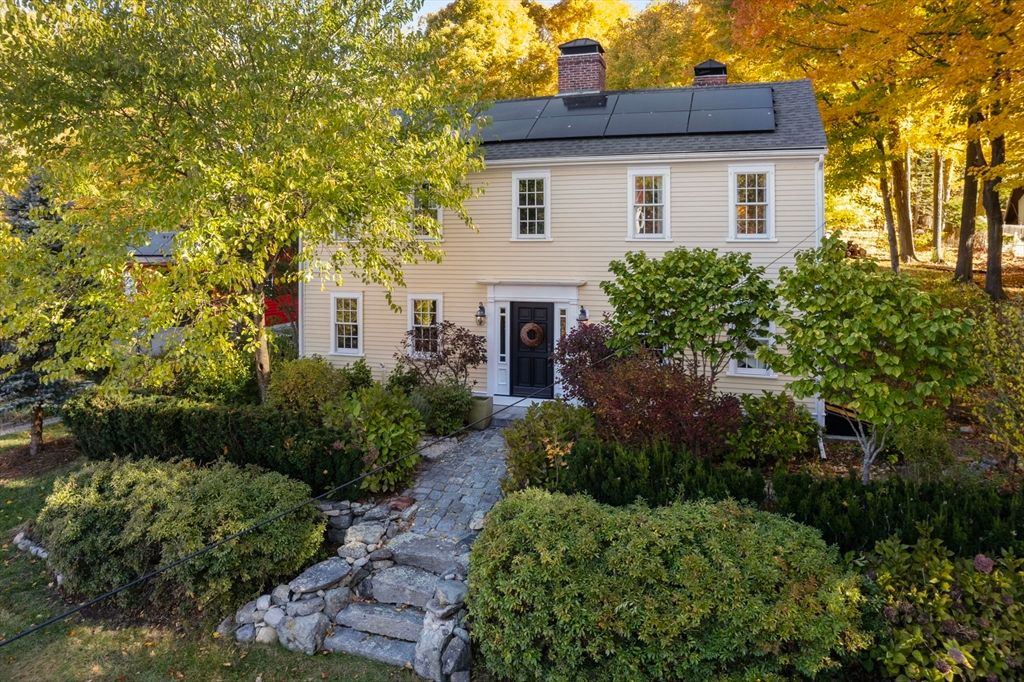 Backyard, Exterior, Facade, Solar Panels, Georgian