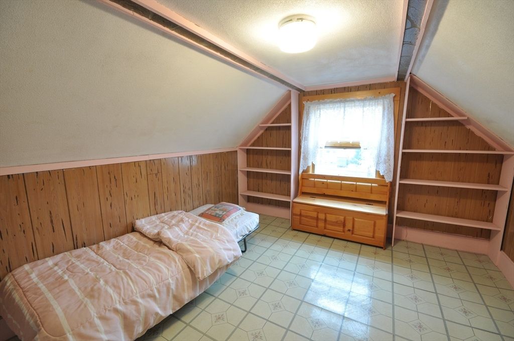 Bedroom, Interior, Wooden Walls
