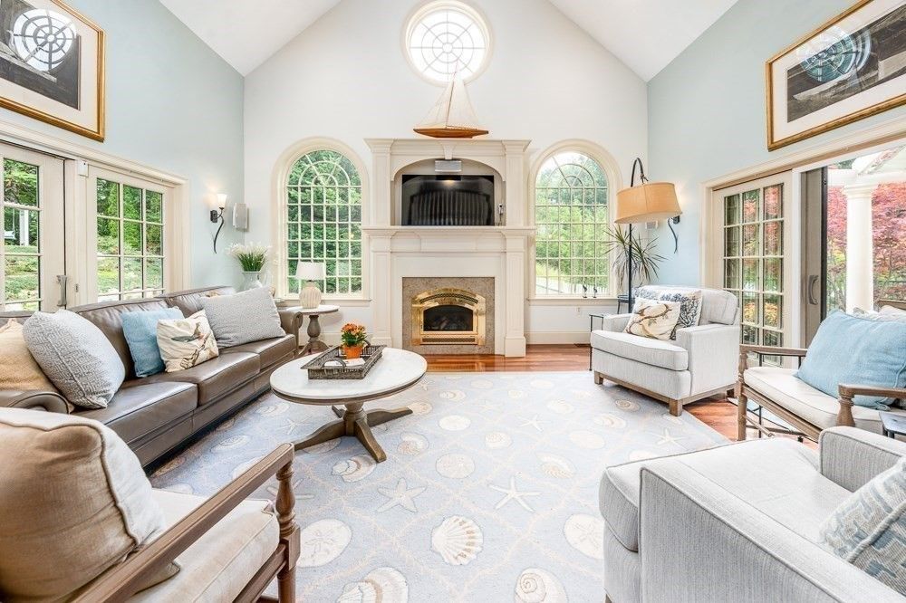 Fireplace, Interior, Living room, Wood Texture Flooring