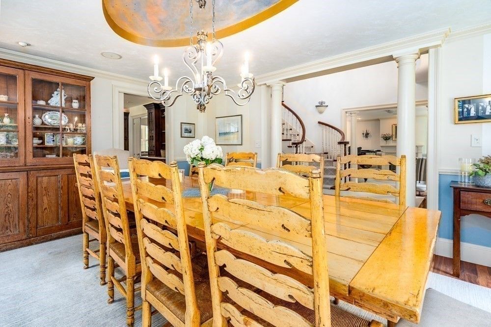 Chandelier, Dining room, Interior